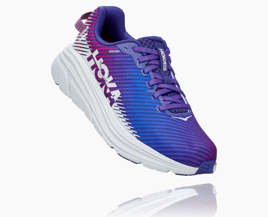 Hoka One One Løbesko Dame - Rincon 2 - Blå/Hvide - 782149KAT